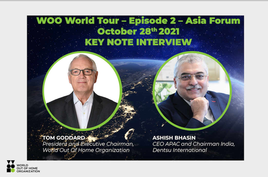 Dentsu International leader Ashish Bhasin to headline first WOO Asia Forum on October 28th